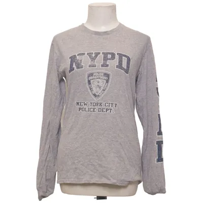 Lange mouwen shirt (Grijs) van NYPD Katoen, Polyester