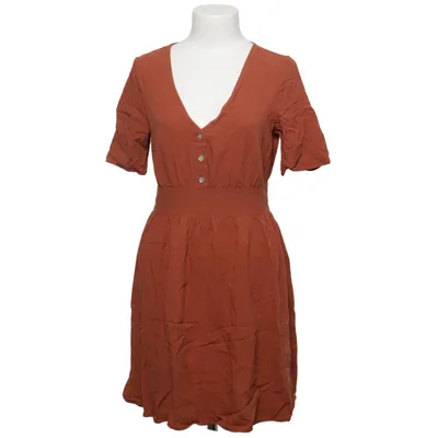 Jurk (Bruin) van Vero Moda Linnen, Viscose