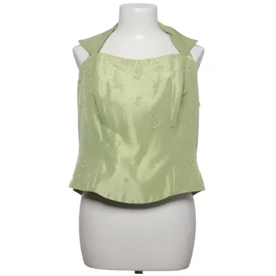 Halter neck top (Green) from Chic Cotton, Polyester