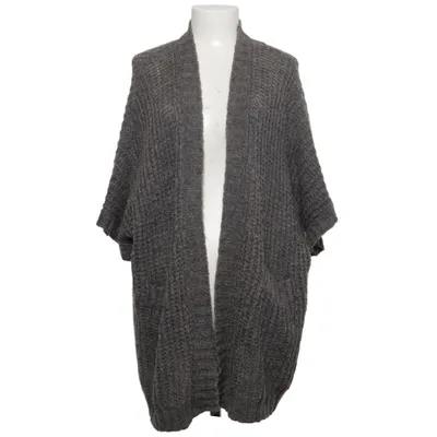 Cardigan (Gris) de Papillon Acrylique, Mohair, Polyamide