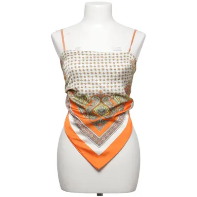 Crop top (Orange, White, Multicolored) from Sette Sette Polyester