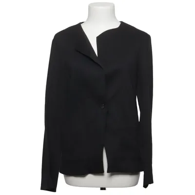 Blazer (Noir) de Anuschka Hoevener Coton, Élasthane, Viscose, Laine