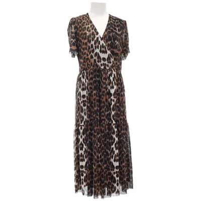 Omlottklänning (Brun, Svart, Flerfärgad) från Soaked Elastan, Polyester