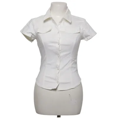 Korte mouwen shirt (Wit) van Silence + Noise Elastaan, Nylon, Viscose