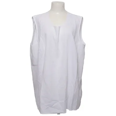 Tank Top (White) from Chalou Polyester, Viscose