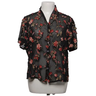 Bluse (Schwarz, Rot, Mehrfarbig) von Evelin Brandt Polyester, Viskose