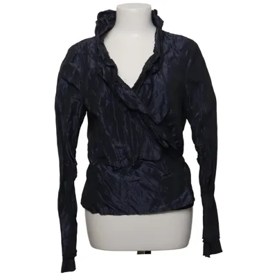 Blouse (Blauw) van Anna Metallvezel, Polyester
