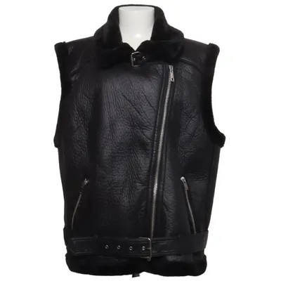 Biker vest (Black) from Zara Polyester