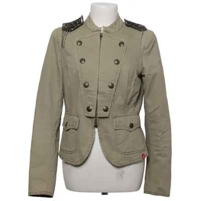 Jakke (Grøn) fra EDC by ESPRIT Bomuld, Polyester