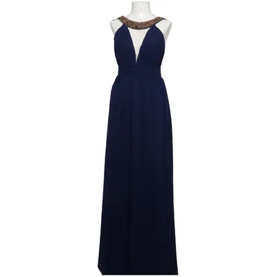 Evening gown (Blue) from Little Mistress Elastane, Polyester