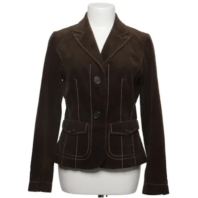 Blazer (Marron) de Pablo Gerard Darel Acétate, Coton, Élasthane