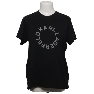 T-shirt (Noir) de Karl Lagerfeld Coton