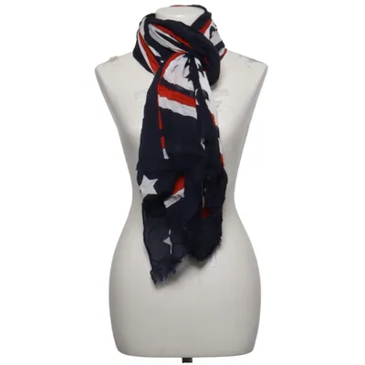 Sjal (Blå, Röd, Vit) från Tommy Hilfiger
