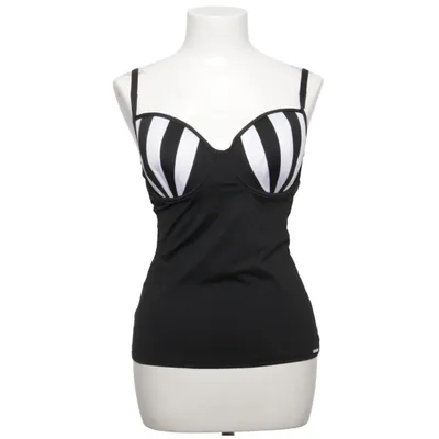 Swim shirt (Black, White) from Sapph Elastane, Polyamide