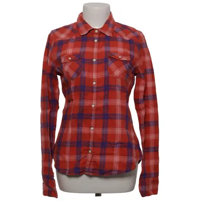 Flannel skjorte (Rød, Blå) fra American Eagle Outfitters Bomuld