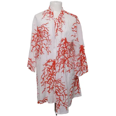 Blouse (Blanc, Rouge) de Pronto Moda Coton