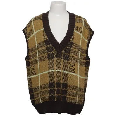 Slipover (Brun, Gul) från BDG by Urban Outfitters Akryl, Bomull