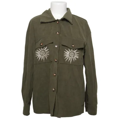 Surchemise (Vert) de Romwe Polyester