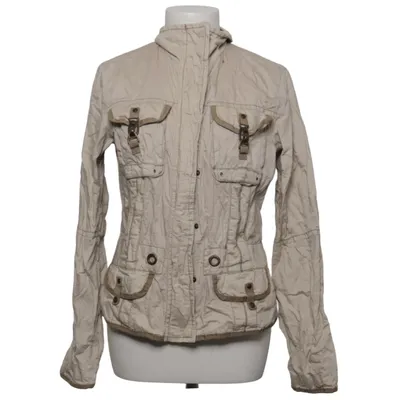 Jacka (Beige) från Tom Tailor Bomull, Metallfiber