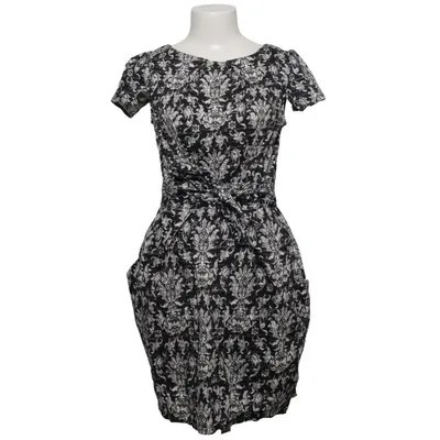 Dress (Black, White) from Closet London Cotton, Elastane