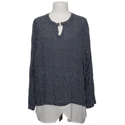 Blouse (Blue, White) from Designers Elastane, Polyester, Viscose
