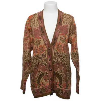 Cardigan (Beige, Multicolored) from Cosetta Acrylic, Mohair, Polyamide, Viscose, Wool