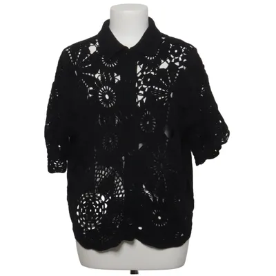 Cardigan (Black) from Topshop Acrylic, Cotton