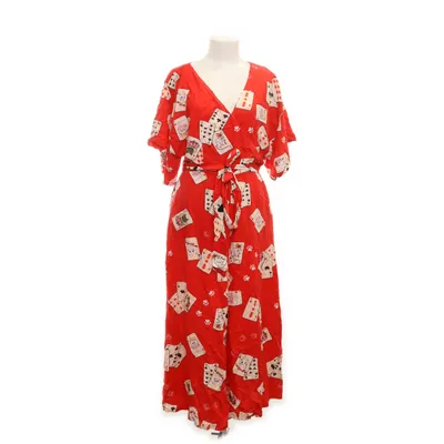 Byxdress (Röd, Flerfärgad) från Collectif Viskos