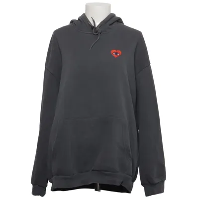 Huvtröja (Grå) från Yourturn Polyester, Återvunnen bomull