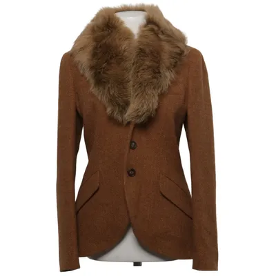 Blazer (Brown) from Ralph Lauren Alpaca wool, Viscose