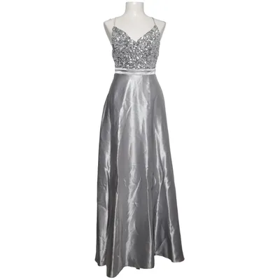 Aftonklänning (Silverfärgad) från Little Mistress Elastan, Polyester