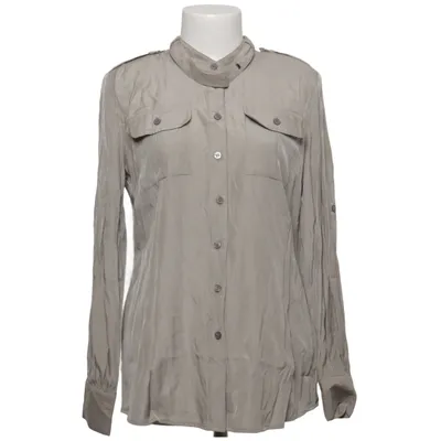 Skjorta (Beige) från Mandarin Polyester, Viskos
