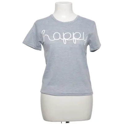 T-shirt (Gray) from Zsiibo Elastane, Polyester