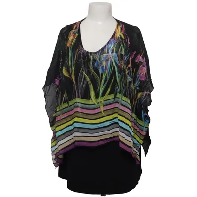 Top (Black, Multicolored) from Doris Streich Elastane, Viscose