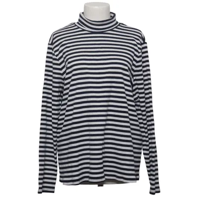 Turtleneck (Blue, White) from Seasalt Cornwall Elastane, Organic cotton