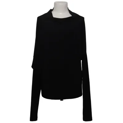 Top (Sort) fra Norma Kamali Elastan, Polyester