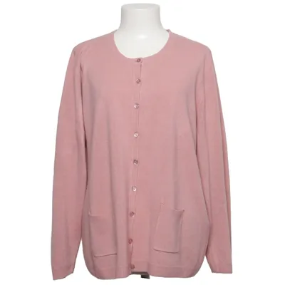 Cardigan (Pink) from Cashmere-Feeling Acrylic