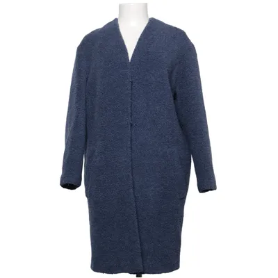 Coat (Blue) from Paul & Joe Sister Acetate, Polyamide, Polyester, Wool