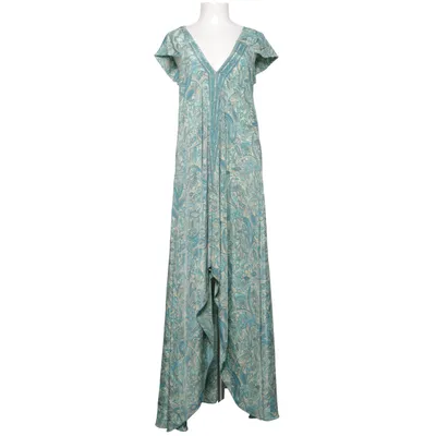 Maxi jurk (Blauw, Meerkleurig) van B&B