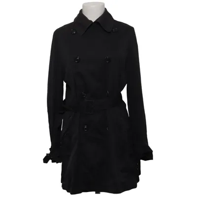 Trench-coat (Noir) de Piazza Sempione Coton, Élasthane