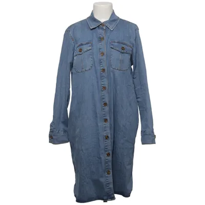 Jeansklänning (Blå) från Mos Mosh Bomull, Elastan, Polyester