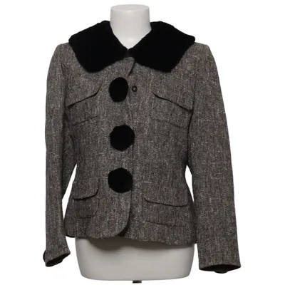 Blazer (Grijs, Zwart) van Renzo Zijde, Wol