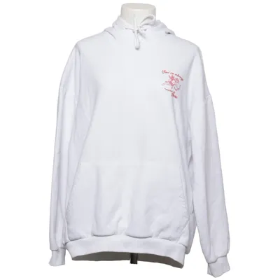 Hoodie (White) from Yourturn Polyester, Recycled cotton