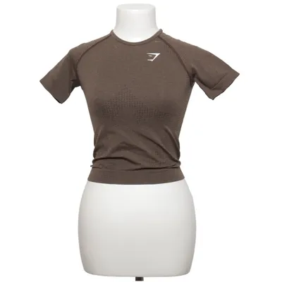 Sports top (Brown) from Gymshark Elastane, Polyamide