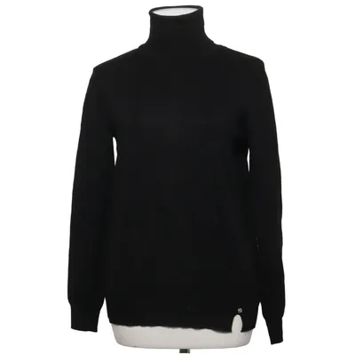 Turtleneck (Sort) fra Gaudi Jeans Elastan, Polyester, Viscose