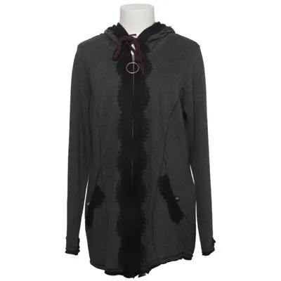 Capuchon sweater (Grijs, Zwart) van Tredy Katoen, Polyester