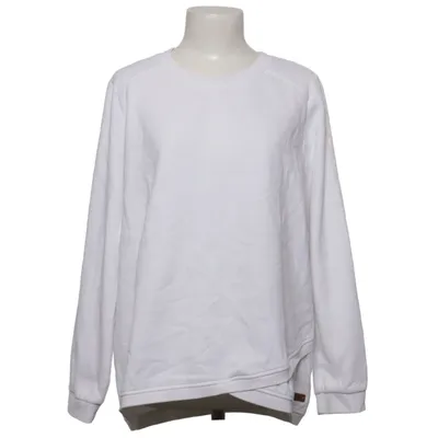 Sweatshirt (Blanc) de Soquesto Coton, Polyester