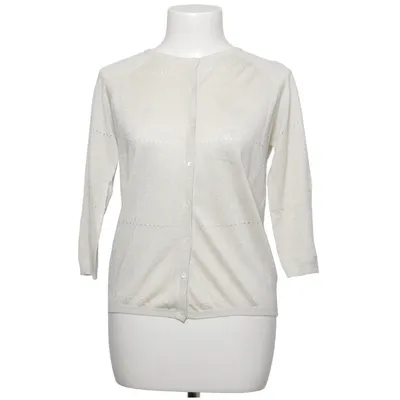 Cardigan (Silver) from Just in Case Metallic fiber, Polyester, Viscose