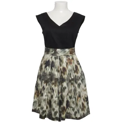 Dress (Black, Multicolored) from Closet London Cotton, Elastane