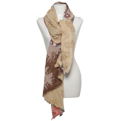 Shawl (Beige, Multicolored) from Anokhi